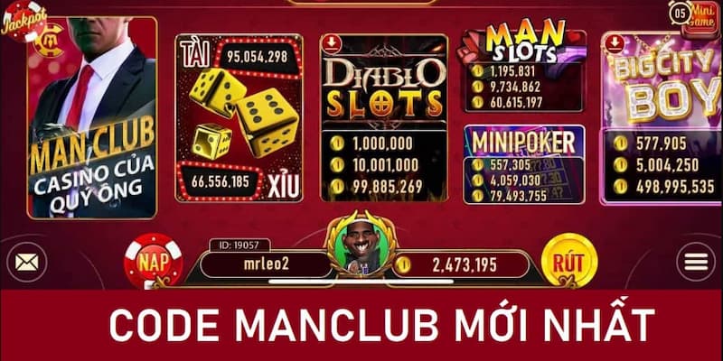 code ManClub là những ưu đãi nhà game đưa ra