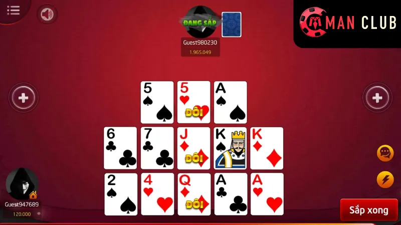 Biết các đọc vị đối thủ khi chơi game Mậu Binh