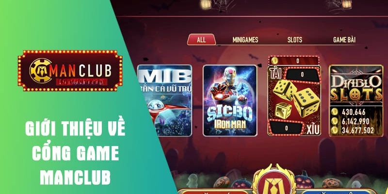 ManClub là một cổng game bề dày kinh nghiệm thu hút nhiều game thủ